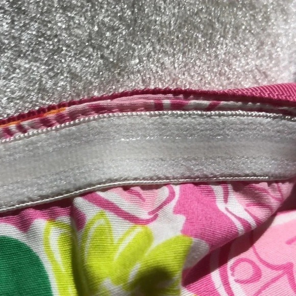 Lilly Pulitzer Kelly dress pink orange patchwork 6 New with tags - Picture 7 of 11